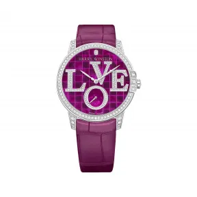 海瑞温斯顿/HarryWinston Midnight Winston With Love Automatic 36MM MIDASS36WW006