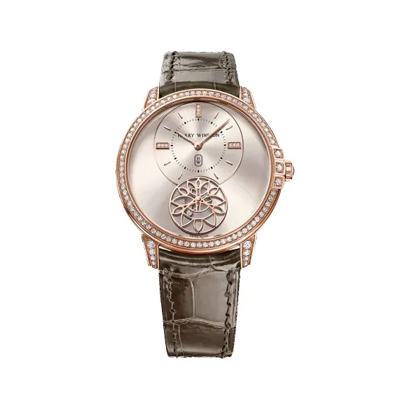 海瑞温斯顿/HarryWinston Midnight Diamond Second 39MM MIDASS39RR001