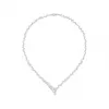 海瑞温斯顿/HarryWinston Sparkling Cluster钻石项链 NKDPCLRFSPC