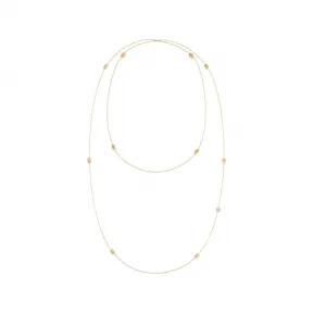 海瑞温斯顿/HarryWinston HW Logo黄18K金钻石项链 NKDYRDLGHWL