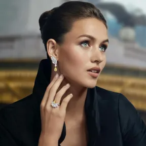 海瑞温斯顿/HarryWinston Eagle 黄钻项链 NKYEDMRFDREA