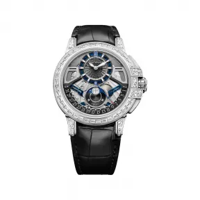 海瑞温斯顿/HarryWinston Ocean Moon Phase Automatic 42MM OCEAMP42WW001