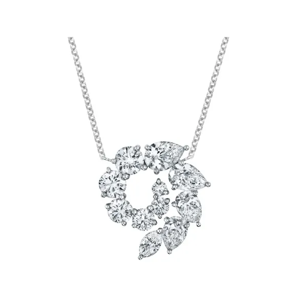 海瑞温斯顿/HarryWinston Open Cluster大号钻石坠饰 PEDPCLLGOC