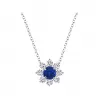 海瑞温斯顿/HarryWinston Sunflower Petite蓝宝石和钻石坠饰 PESPNAPETSF