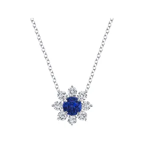 海瑞温斯顿/HarryWinston Sunflower Petite蓝宝石和钻石坠饰 PESPNAPETSF