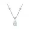 海瑞温斯顿/HarryWinston 水滴形切工钻石坠饰与Rondelle项链 PIDPPS010RN