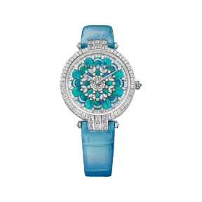 海瑞温斯顿/HarryWinston Premier Hypnotic Chrysanthemum Automatic 36MM PRNAHM36WW029