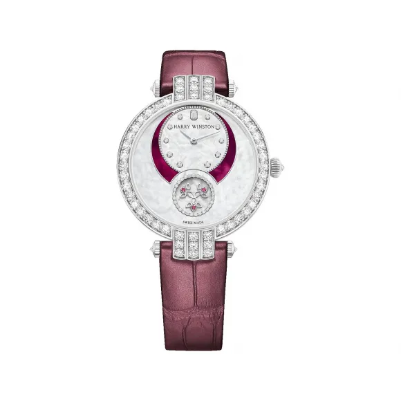 海瑞温斯顿/HarryWinston Premier Diamond Second Automatic 36MM PRNASS36WW001