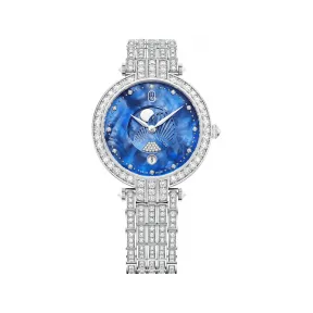 海瑞温斯顿/HarryWinston Premier Moon Phase 36MM PRNQMP36WW006