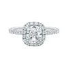 海瑞温斯顿/HarryWinston The One枕形切工订婚钻戒 RGDPCU010MIC