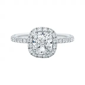 海瑞温斯顿/HarryWinston The One枕形切工订婚钻戒 RGDPCU010MIC