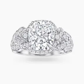 海瑞温斯顿/HarryWinston Bridal Couture枕形切工订婚钻戒 RGDPCU030UB8