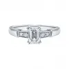 海瑞温斯顿/HarryWinston Tryst祖母绿型切工订婚钻戒 RGDPEC007TST