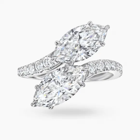 海瑞温斯顿/HarryWinston Bridal Couture榄尖形切工订婚钻戒 RGDPMQ015UB11