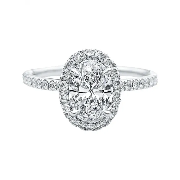 海瑞温斯顿/HarryWinston The One椭圆形切工订婚钻戒 RGDPOV010MIC