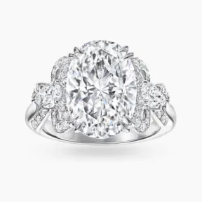 海瑞温斯顿/HarryWinston Bridal Couture椭圆形订婚钻戒 RGDPOV050UB10