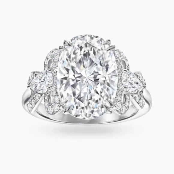 海瑞温斯顿/HarryWinston Bridal Couture椭圆形订婚钻戒 RGDPOV050UB10