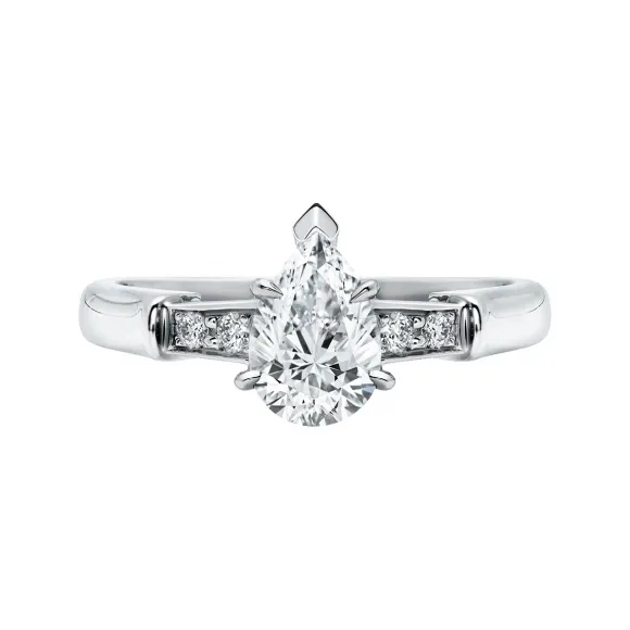海瑞温斯顿/HarryWinston Tryst水滴形切工订婚钻戒 RGDPPS008TST