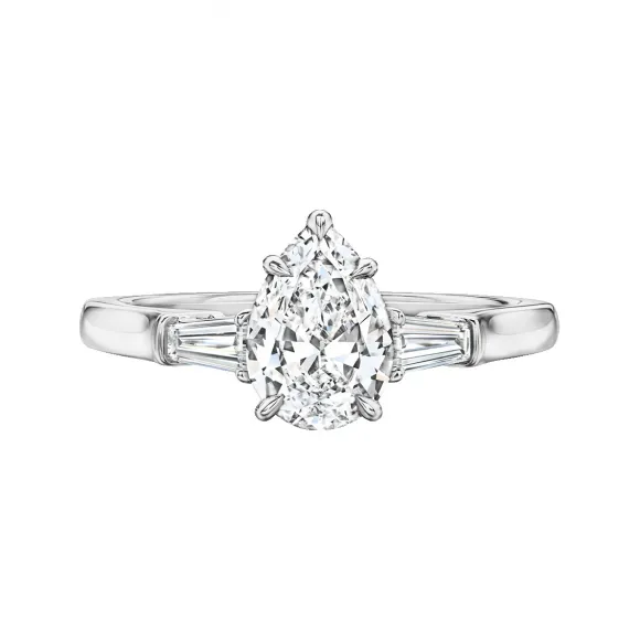 海瑞温斯顿/HarryWinston Classic Winston水滴形切工订婚钻戒 RGDPPS010TB