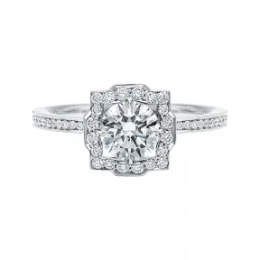 海瑞温斯顿/HarryWinston Belle订婚钻戒 RGDPRD005BEL