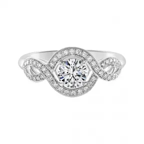 海瑞温斯顿/HarryWinston Lily Cluster订婚钻戒 RGDPRD005LC