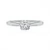 海瑞温斯顿/HarryWinston Solitaire圆形切工订婚钻戒 RGDPRD005NSS
