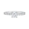 海瑞温斯顿/HarryWinston Winston Romance圆形明亮式切工订婚钻戒 RGDPRD005WRO