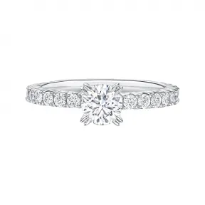 海瑞温斯顿/HarryWinston Winston Romance圆形明亮式切工订婚钻戒 RGDPRD005WRO