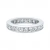 海瑞温斯顿/HarryWinston 轨道式镶嵌公主方形切工钻石戒指 WBDPPCC04C04