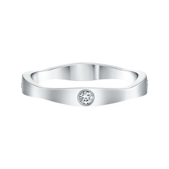 海瑞温斯顿/HarryWinston Wave钻石戒指 WBDPRD4SWV