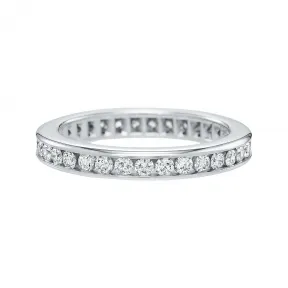 海瑞温斯顿/HarryWinston 轨道式镶嵌圆形明亮式切工钻石戒指 WBDPRDC02C02