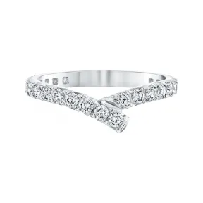 海瑞温斯顿/HarryWinston Ribbon钻石戒指 WBDPRDPAR
