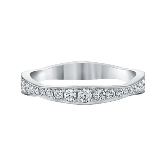 海瑞温斯顿/HarryWinston Wave密镶钻石戒指 WBDPRDPAWV