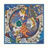 爱马仕/Hermes “宇宙二重奏”90厘米方巾 H003776S-04