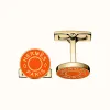爱马仕/Hermes Licol 2袖扣 H052056FE37