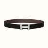 爱马仕/Hermes H 皮带扣&双面皮腰带32毫米 H064544CK05-H073967CAAB105