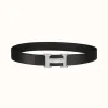 爱马仕/Hermes H 皮带扣&双面皮腰带32毫米 H064544CK05-H073996CAAF085