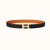 爱马仕/Hermes Mini Constance 皮带扣&双面皮腰带24毫米 H064545CC06-H052150CABW090
