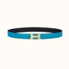 爱马仕/Hermes Mini Constance 皮带扣&双面皮腰带24毫米 H064545CC06-H052150CADZ085