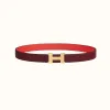 爱马仕/Hermes Mini Constance 皮带扣&双面皮腰带24毫米 H064545CC06-H052150CAEQ085