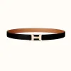 爱马仕/Hermes Mini Constance 皮带扣&双面皮腰带24毫米 H064545CDZ2-H052150CABV080