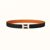 爱马仕/Hermes Mini Constance 皮带扣&双面皮腰带24毫米 H064545CDZ2-H052150CABW090