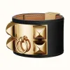 爱马仕/Hermes Collier de Chien手镯 H068440CC89T1