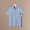 爱马仕/Hermes Broderie H纽扣领polo衫 H072325HA69XL