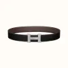 爱马仕/Hermes Constance皮带扣&双面皮腰带38毫米 H074562CB86-H075387CAAB085