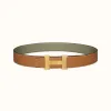 爱马仕/Hermes Constance皮带扣&双面皮腰带38毫米 H074562CUZ3-H075387CAAI105