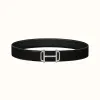 爱马仕/Hermes Royal 皮带扣&双面皮腰带38毫米 H075370CK05-H075387CAAF090