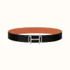 爱马仕/Hermes Royal 皮带扣&双面皮腰带38毫米 H075370CK05-H077971CAAH095