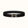 爱马仕/Hermes Royal 皮带扣&双面皮腰带38毫米 H075370CP2K-H075387CAAF100