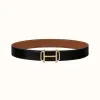 爱马仕/Hermes Royal 皮带扣&双面皮腰带38毫米 H075370CP2K-H077971CAAA095